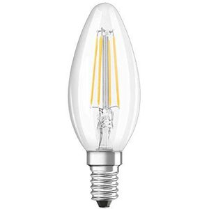 OSRAM LED lamp | Lampvoet: E14 | Warm wit…Koel wit | 2700 K | 4 W | helder | LED RELAX and ACTIVE CLASSIC B [Energie-efficiëntieklasse A++]