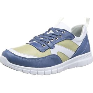 Andrea Conti Dames 1703602 Sneakers, Jeans wit cai, 36 EU