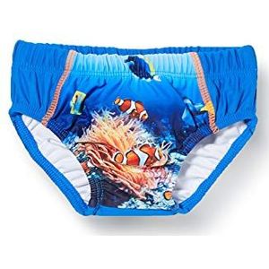 Playshoes UV-bescherming luierbroek onderwaterwereld zwemluier, blauw, 74/80 cm