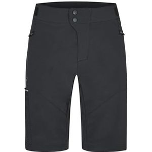 Ziener Heren NEXIL Outdoor Shorts/Fiets- / Wandelbroek - Ademend, Sneldrogend, Elastisch, Black, 60