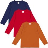 Fred's World by GREEN COTTON - Shirt 'Alfa' - Navy - T-shirt - 3 Pack