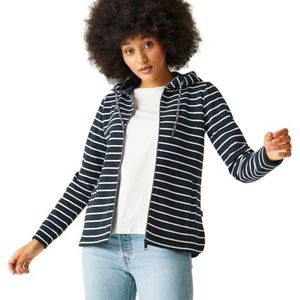 Regatta Dames Bayletta Full Zip Hoody Navy/Wit
