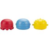 Ubbi Squeeze and Squirt siliconen badspeelgoed, peuters en babybadaccessoires, gemakkelijk schoon te maken badspeelgoed, set van 3