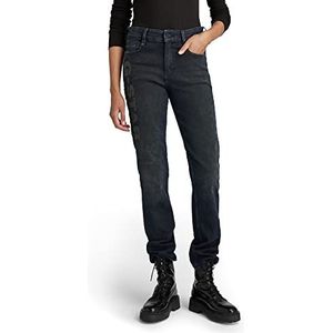 G-Star Noxer High Waist Straight Jeans voor dames, Blauw (Worn in Onyx Blue C296-b845), 26W x 30L