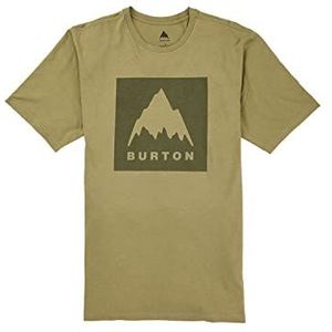Burton Classic Mountain High T-shirt, olijfgroen, maat 44 voor heren, Olijfgroen, 42 NL