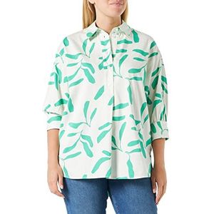 Seidensticker Dames Regular Fit driekwart mouw Blouse, crème, 38, crème, 38