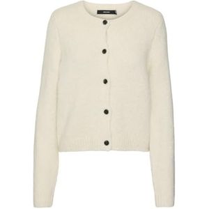 Vero Moda - Vmnovah Ls O-neck Button Cardi - Vest - Birch