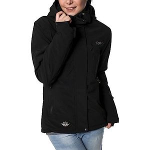 Deproc Active Montreal winterjas en outdoorjas voor dames, nieuw model, zwart, 52.0