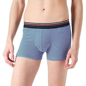 CALIDA Heren Cotton Stretch Boxershorts, Indian Blue, 52-54, Indiaas Blauw, 52-54