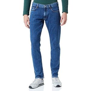 s.Oliver Heren Jeans Broek lang, Slim Fit, Blauw, 38/34
