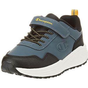 Champion Climb Low B PS, sneakers, grijs/zwart/geel (ES001), 33,5 EU, Grigio Nero Giallo Es001