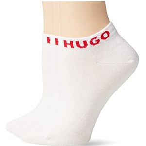 HUGO Sneakersokken voor dames, White100, 42 EU