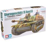 Tamiya 300035310 - WWII stormbescherming III uitvoering G Finland 1942, bouwpakket 1:35