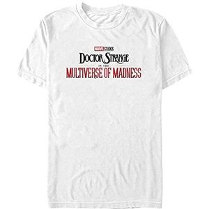 Marvel Doctor Strange in the Multiverse of Madness - Doctor Strange 2 Main Logo Unisex Crew neck T-Shirt White 2XL