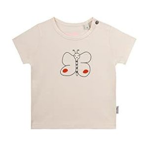 Sanetta Baby-meisje 115470 T-shirt, White Whisper, 56