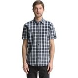 TOM TAILOR - Overhemd - Navy - Regular Fit - Geruit