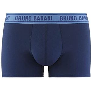 bruno banani Heren Short Uni Bridgewood Boxershorts, Denim/blauw, 4S