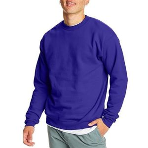 Hanes Heren EcoSmart Sweatshirtecosmart ecosmart sudadera moletom Ecosmart Ecosmart ش ر ا moletom Ecosmartecosmart Sweatshirt, Paars, M