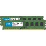 Crucial - CT2K102464BD160B - Geheugen Kit - 16 GB - DDR3L - Groen