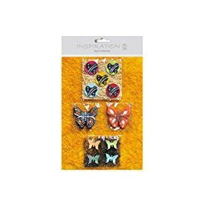 Ursus 64000099 - Sisal Collection Butterflies, papieren en accessoires
