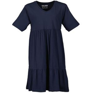 BLUE SEVEN meisjes jurk, donkerblauw, 152 cm
