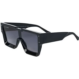 Urban Classics Sunglasses Kiev Uniseks Zonnebril, zwart, zwart, One Size