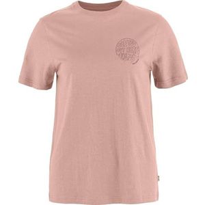 FJALLRAVEN 14600215-113 Hemp Blend out Here T-Shirt W T-shirt Dames Chalk White Maat XS, krijt wit, XS
