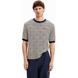 Desigual TS_ARATZ, 5000 Navy, XL, blauw, XL