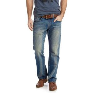 ESPRIT heren jeans - used denim met medium wassing in Straight Fit