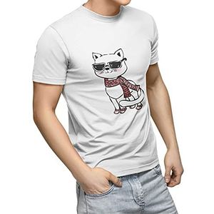 Bonamaison TRTSNW100050-XL T-shirt wit, XL