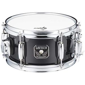 Gretsch SD Snare Drum, Full Range, Black Hawk Mighty Mini, black, zwart, chrome hardware, 10 x 5,5"", BH-5510-BK