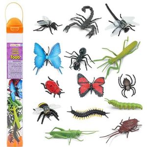 Safari Ltd. Insecten Toob 695304-14x handbeschilderde verzamelfiguren in tube