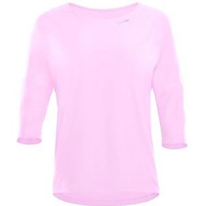 WINSHAPE Dt111ls Functionele tanktop voor dames, licht en zacht, 3/4-mouwen, yoga-shirt, lavendelroze, Lavendel Roze, L