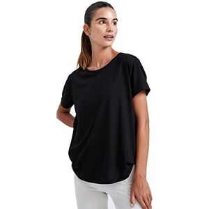 DeFacto Gebreid vest normale pasvorm voor dames, vest voor bovenstukken (GR246, grijs), ecru, M