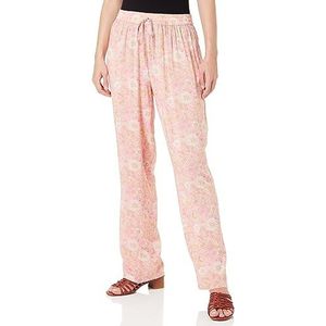 Sidona Dames stoffen broek 10230406, roze meerkleurig, S, Roze, meerkleurig., S
