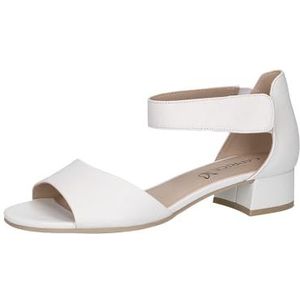 CAPRICE Damessandalen - Wit - Leer - Ergonomisch Voetbed