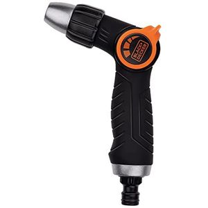 BLACK+DECKER Sproeikop - 3 standaard - universeel - zwart/oranje