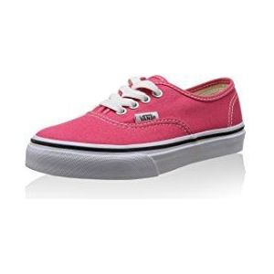 Vans Authentic, Unisex-Childs' Low-Top Trainers, Rood/True White, 2.5 UK