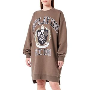 Replay W9740b Casual T-shirt voor dames, 123 Light Mud, L