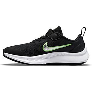 Nike Star Runner 3 uniseks-kind Tennisschoen, Zwart Chrome Dk Smoke Grey, 33.5 EU