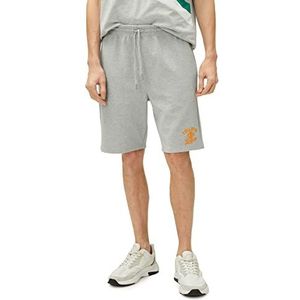 Koton Heren Varsity Trekkoord Slim Fit Geborduurde Pocket Gedetailleerde Shorts, grijs (027), XS