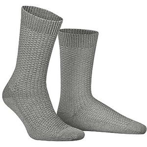 Hudson heren sokken pique fashion, zilver, 43-46 EU