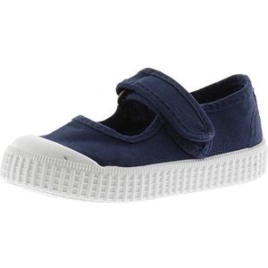 Victoria 1915 Unisex Canvas Mary Janes DREC & Strap & Reinforced Toe 136605 for Kids MARINO 21
