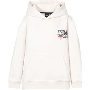 Kaporal Etok Sweatshirt met capuchon voor jongens, ECRU, 10 Jaar