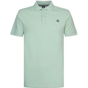 PETROL INDUSTRIES Poloshirt voor heren, korte mouwen, M-1040-POL002; kleur: pistache, maat: L, Pistache, L