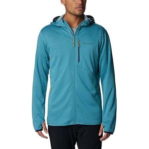 Columbia Parkblick Fleece trui, Shasta Heather, Navy Collegiata, M heren, Shasta Heather, Marine Collegiata, M