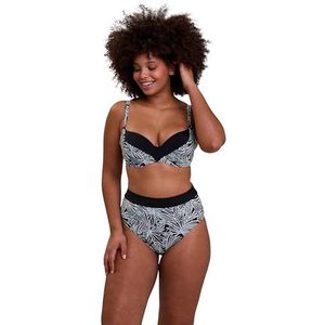 Bikinitop - Grafische Print - Tule Gevoerde Cups - Multi-Verstelbare Bandjes