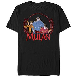 Disney Mulan - Squad Goals Unisex Crew neck T-Shirt Black 2XL