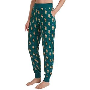 CALIDA Favourites Slaapbroek met zijzakken voor dames, van 100% katoen, Ponterosa Pine, 44/46 NL