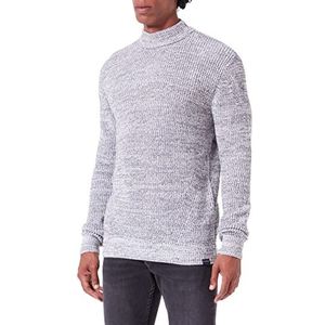 Garcia Heren pullover, Cream Melee, XXL